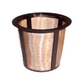 Gold Tone Single Cup Reusable Coffee Filter