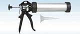 Wellmade Tool 3335 Hand Operated Single Component Caulking Gun - 10.3 oz