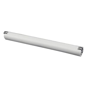 American Fluorescent CEV124PCE5T Century T5 Vanity, Smooth White Acrylic Diffuser with... by American Fluorescent
