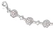 Disco Ball Bracelet with Clear CZ