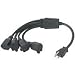 Power Cables | HDMI Cable Splitter - Cables To Go 14in 1-to-4 Power Cord Splitter ( 29803 )