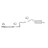 98 99 00 01 02 Saturn SC2 SL2 SW2 1.9L DOHC Exhaust System Muffler Resonator Pipe Cat... by Reliable