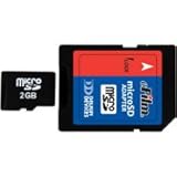 Delkin 2 GB MicroSD Memory Card DDMICROSDFLS1-2GB