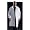 Medline Knit Cuff Knee Length Lab Coat, White, XXXL