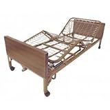 Drive Medical 15005BV PKG 1 T Full Bed Package with Half Rail