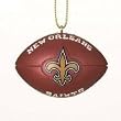 New Orleans Saints 1.75" Resin Football Christmas Ornament - NFL Football
