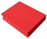 Michael Roger Cherry Book Cloth Box - 9x12x2" Interior