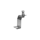 Accessories Unlimited AUF2-L Stainless Steel Hood Channel Mobile Antenna Mount for Ford F250 / F350 ~ Accessories Unlimited