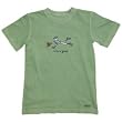 Boys Life Is Good Layout Baseball Tee