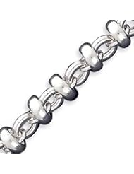 Sterling Silver Fancy Bracelet - 7.75 Inch