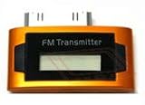 iPod Nano 4th Gen FM Transmitter With LCD - Orange