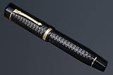 Conway Stewart Celebration Churchill LE Fountain Pen - Black, Medium Nib CELCHUFPM