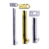 Buy 4 satin nickel surface bolt,solid brass metals to ensure, rust and corrision...