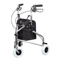 Lumex Sure Gait II Three Wheel Steel Rollator, Chrome