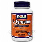 NOW Foods L-Tyrosine 500mg (120cap)