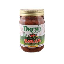 Drews All Natural Organic Double Roasted Salsa ( 12x12 OZ) ( Value Bulk Multi-pack) 