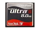 Produkt-Bild: SanDisk ULTRA II COMPACTFLASH 8GB/15MB CARD DIXON"S RTL EU, SDCFH-008G-E11T