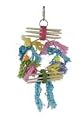 Prevue Pet Products Stick Staxs Lots Of Knots Bird Toy 11in Small to Medium Bird Toy