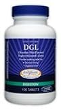 Health Genesis - Enzymatic Therapy - DGL - Licorice extract -Chocolate Mint - 100 Chew tabs