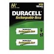 Duracell DC1500B4N AA NiMH Duracell Rechargeable Batteries, (4 Batteries)
