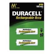 Duracell DC1500B4N AA NiMH Duracell Rechargeable Batteries, (4 Batteries)