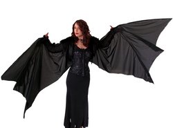 Bat Wings Small-Med Red Bat Wings Small-Med Red