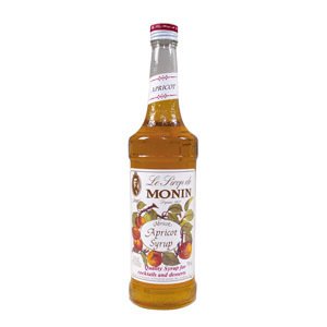 MONIN APRICOT, CS 12/750ML, 01-0124 MONIN INC MONIN SYRUPS