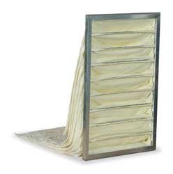 Dayton 2HNT1 Bag Filter, 16x25x22in, 2HNR8, 2HNR9