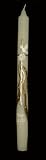 Review Roman  / Religious Baptismal Christian White Dove Taper Candle #95305