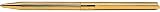 S.T. Dupont Classique Gold Vertical Lines Ballpoint Pen - 45071N