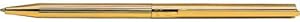 S.T. Dupont Classique Gold Vertical Lines Ballpoint Pen - 45071N