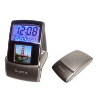 Westclox 70024 Digital Photo Travel Alarm Clock