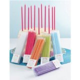 Tag Pack of 12 Tall Party Taper Candles