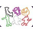 Halloween Silly Bandz 24-pack