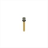 Bates & Bates D3000.PB 1.25 Two-Piece Bathroom Sink Drain with Rubber Stopper