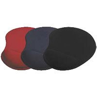 Digitus DA-50122 Maus Pad mit Handballenauflage blau Preisvergleich