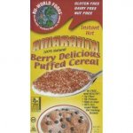 Nu-world Foods Amaranth Berry Puffed Cereal - Pack of 6