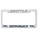 NFL Seattle Seahawks Plastic License Plate Frame
