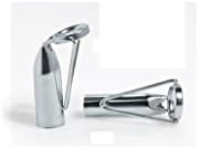 BRGT10-11 American Tackle Stainless Boat Rod Top Chrome Ring size:10 Pipe size:11/64
