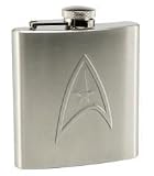 Star Trek 6oz Stainless Steel Hip Flask