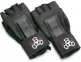 Triple Eight Hired Hands Fully Padded Protective Gloves