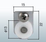 不二網戸戸車　160　FK-2用