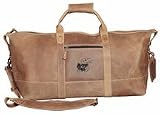 NCAA Kansas Jayhawks Little River Leather Duffel / Bag