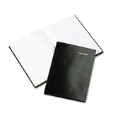 Day-Timer 12001A Bonded leather journal, 5-1/2 x 7-3/4, 160 pages, black