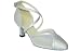 White Satin Wedding Ballroom Dancing Dance Shoe Nancy