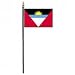 Antigua & Barbuda Miniature Flag