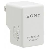 Sony ACU501AD Super Compact 5W USB Charger for Walkman or iPod MP3 players