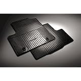 All-Weather Vinyl Floor Mats, Black, Front for Ford Transit Connect