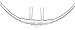 Hudson RCI Over-the-Ear Cannula - Standard Nasal Tip - With 7-ft Standard Tubing, Universal Connect