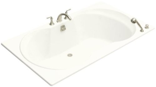 Buy Bathroom Tub by Kohler - K-1232 in Biscuit (Overture Showers, Plumbing, Bathtubs Showers & Saunas, Showers, Modules & Installation Kits)